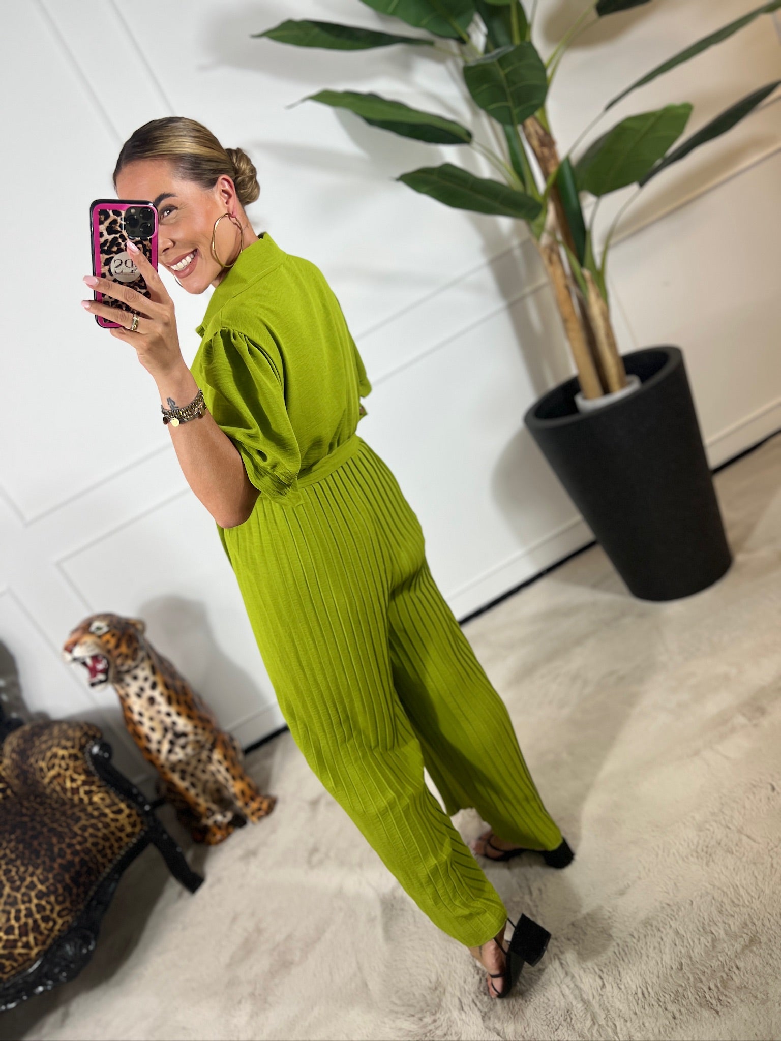 LIEKE PLISSÉ JUMPSUIT