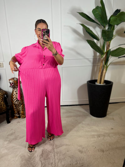 LIEKE PLISSÉ JUMPSUIT