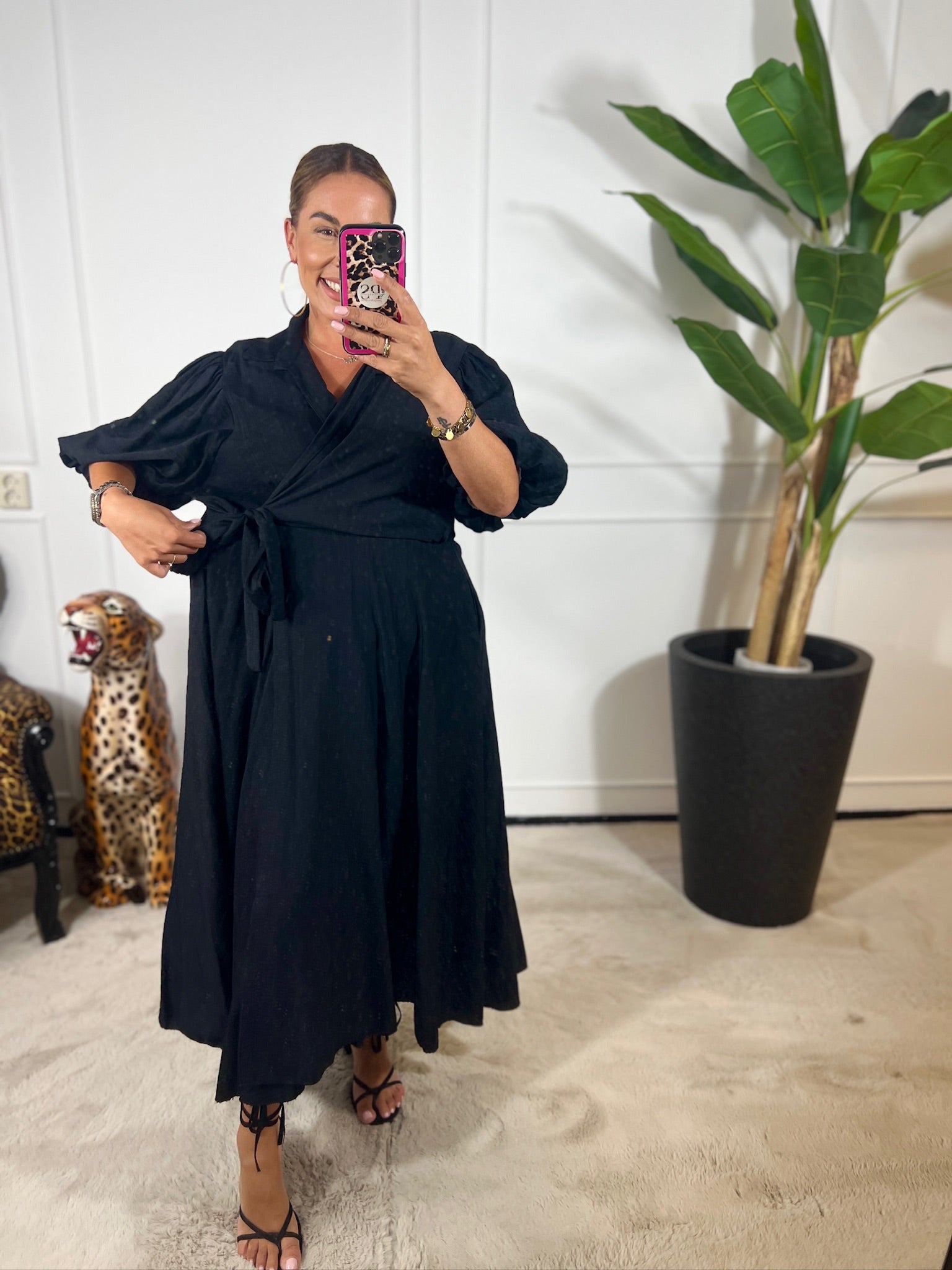 NIA WRAP DRESS