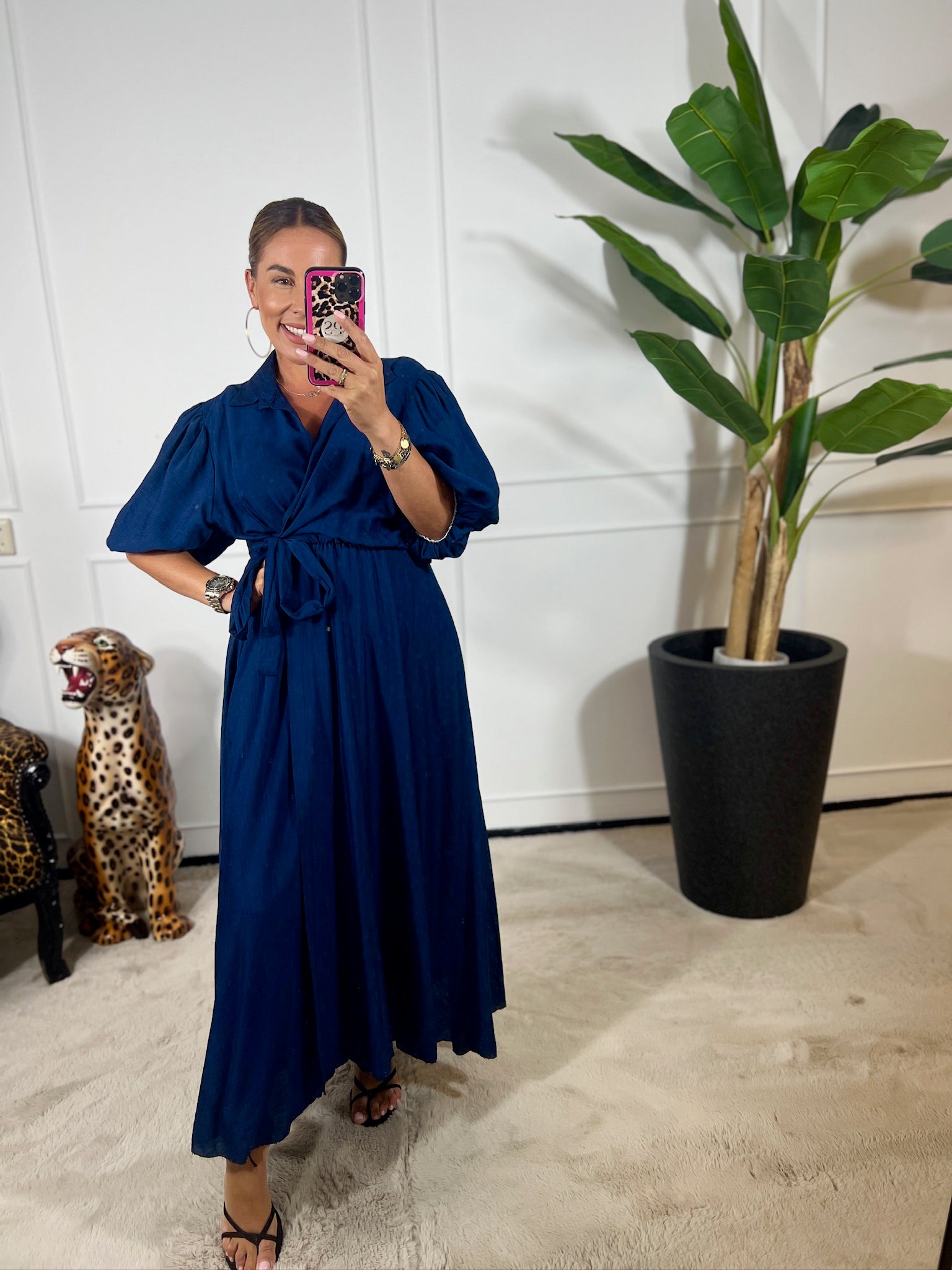 NIA WRAP DRESS