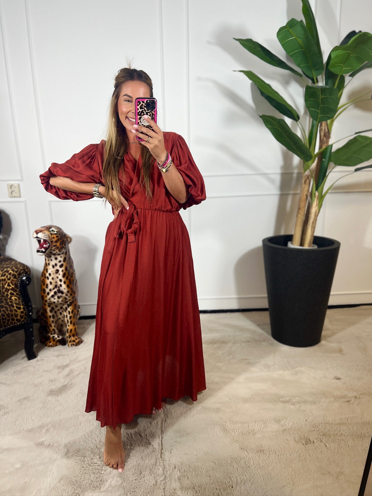 NIA WRAP DRESS