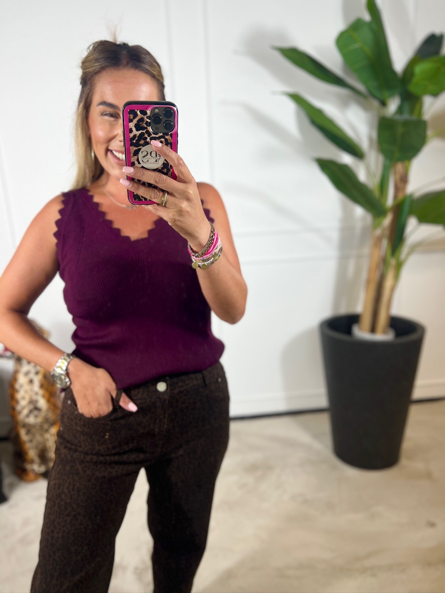 SOPHIE RIB TOP