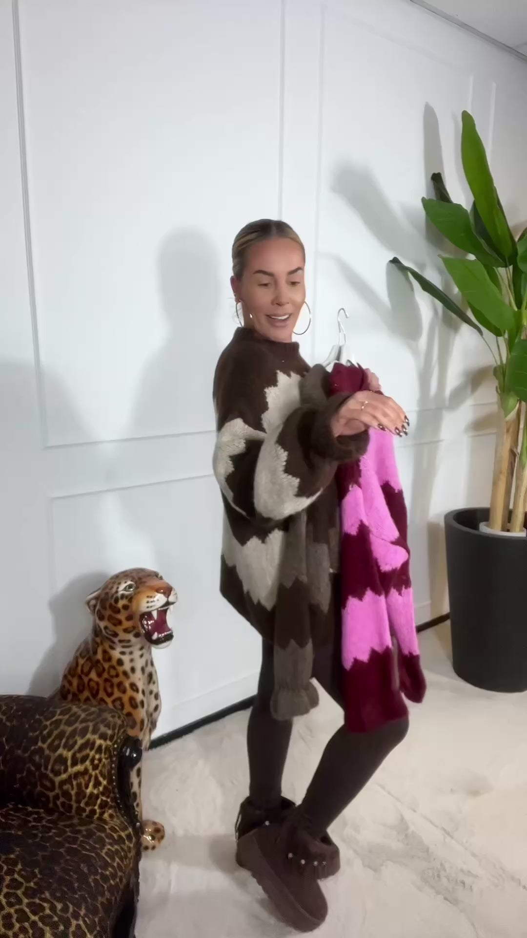 Video laden: ZIGZAG GEBREIDE TRUI