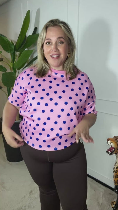 DEBBY DOTS TEE