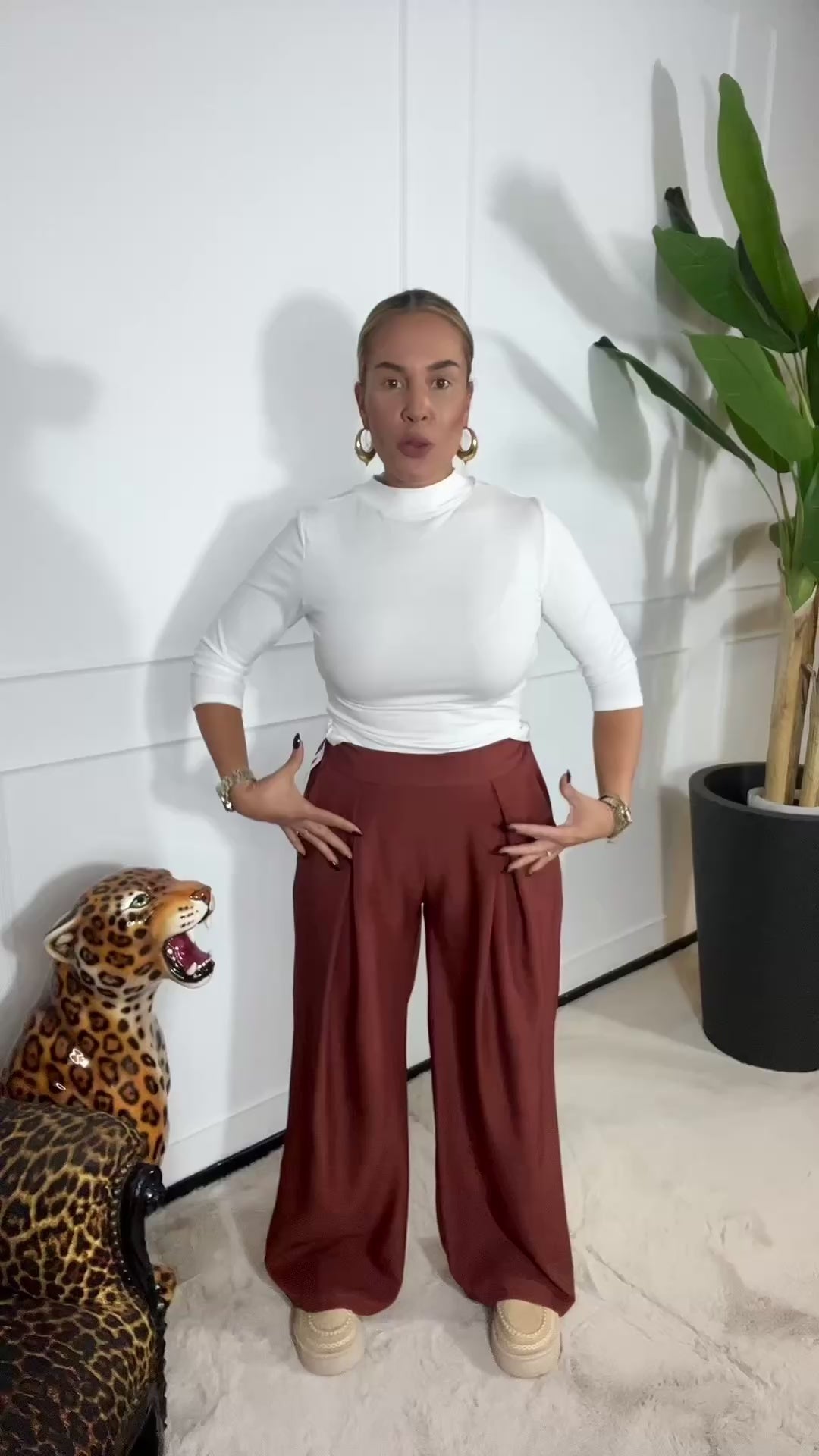 Video laden: *PETITE* CASUAL PANTALON
