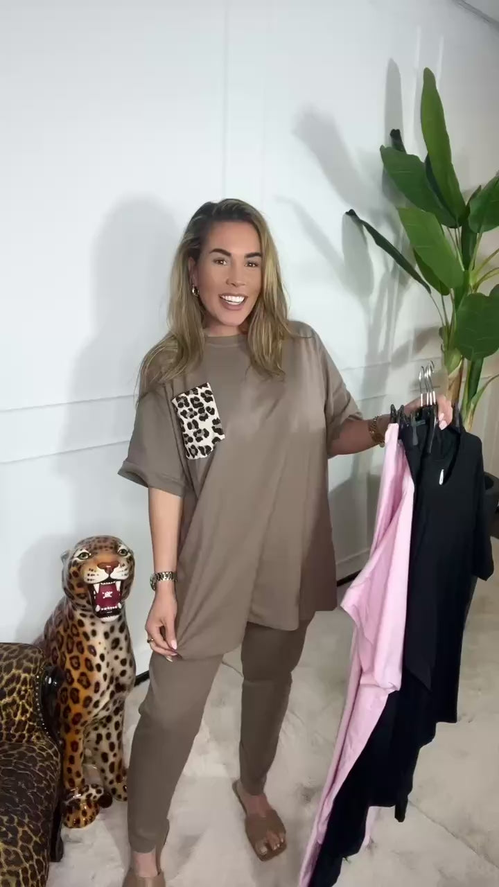 EMMA COMFY LEOPARD SET