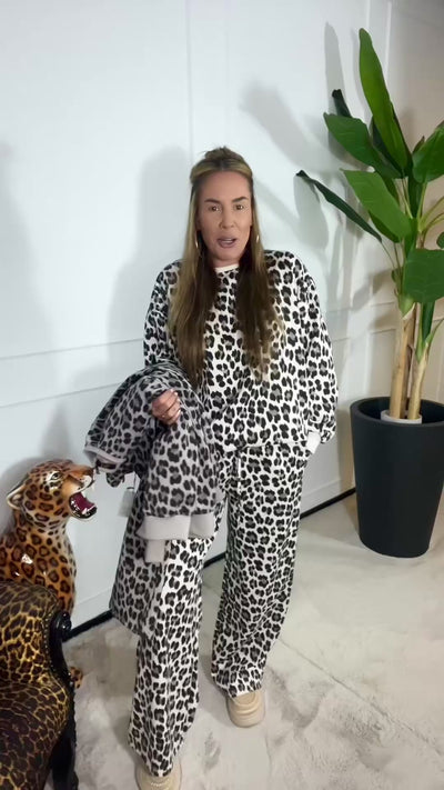 COMFY SET LEOPARD