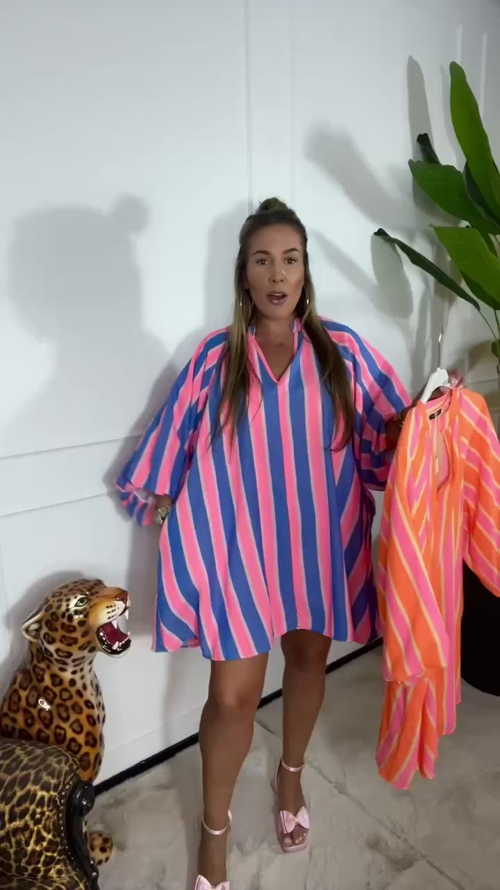 COCO STRIPE TUNIEK DRESS