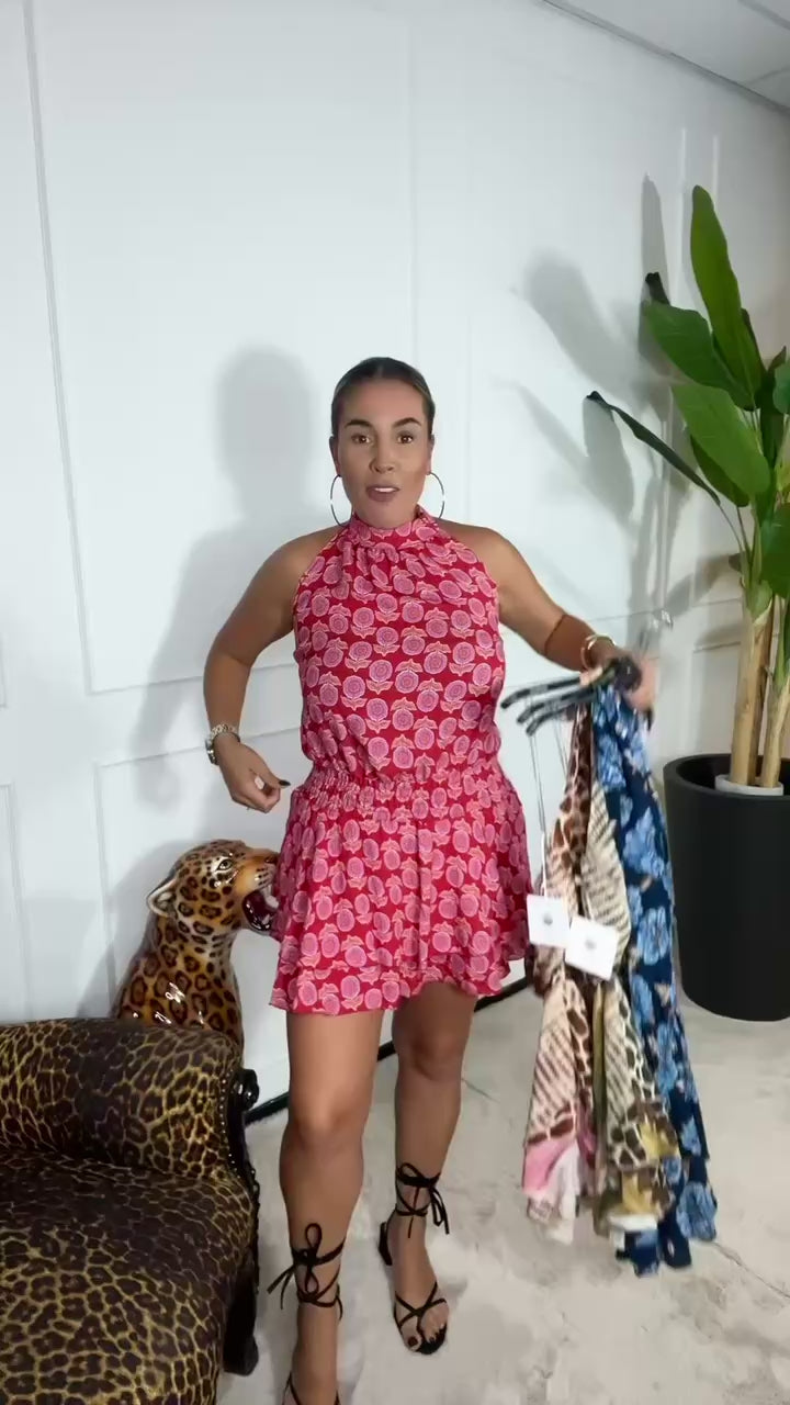 Video laden: AMBER HALTER DRESS
