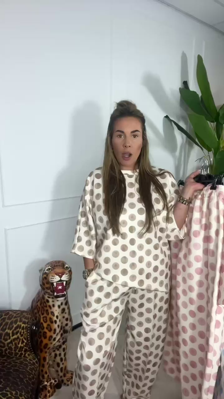 ELISE DOTS COMFY SET