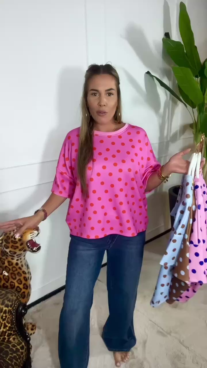 DEBBY DOTS TEE