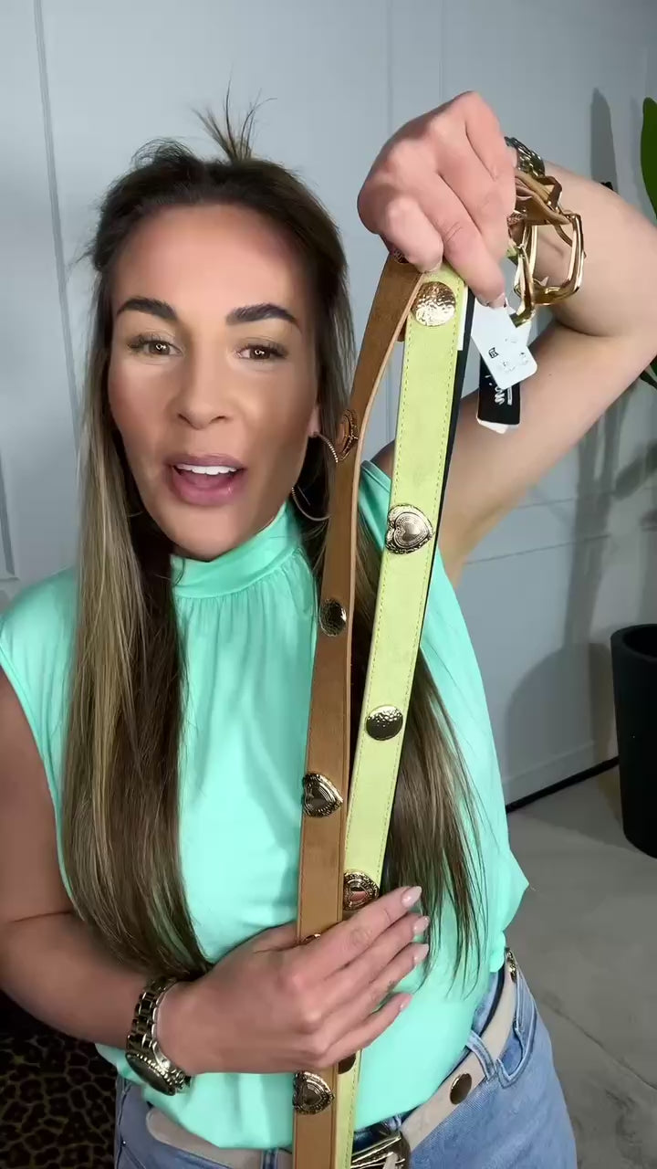 Video laden: SUEDE BELTS