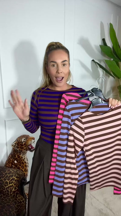 ZIVA STRIPE TOP