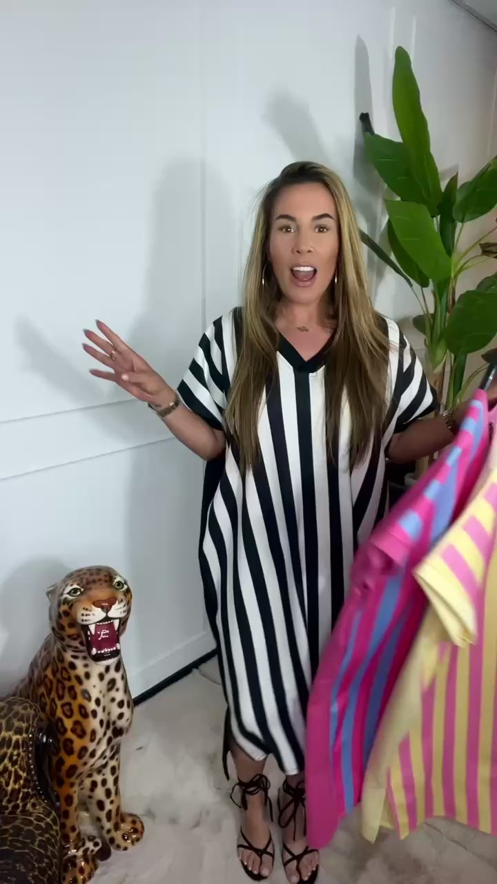 HANNAH STRIPE MAXI DRESS