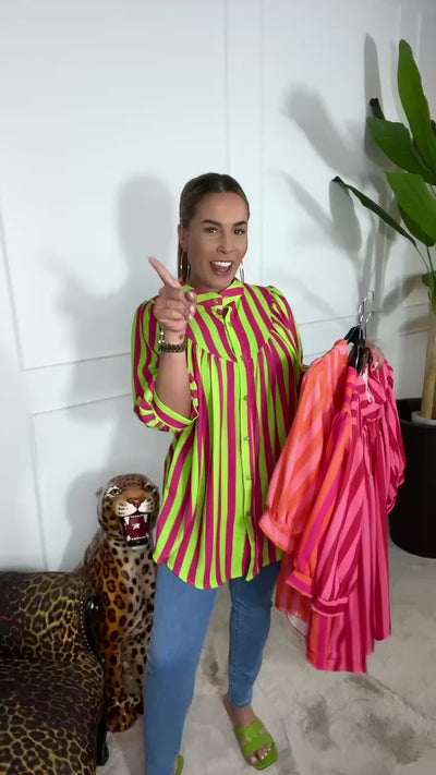 KENDALL STRIPE BLOUSE