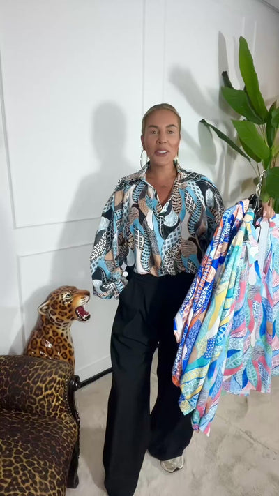 PRINT BLOUSE