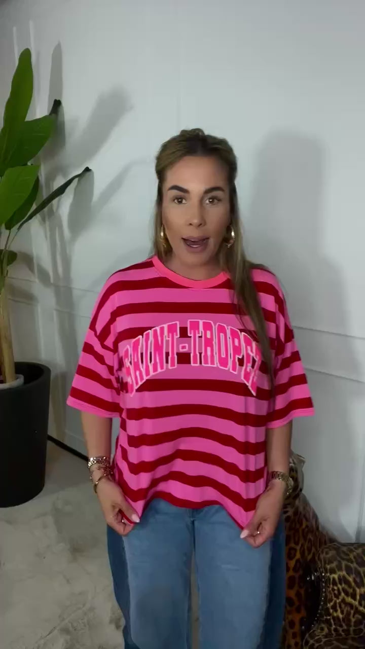 SAINT-TROPEZ STRIPE TEE